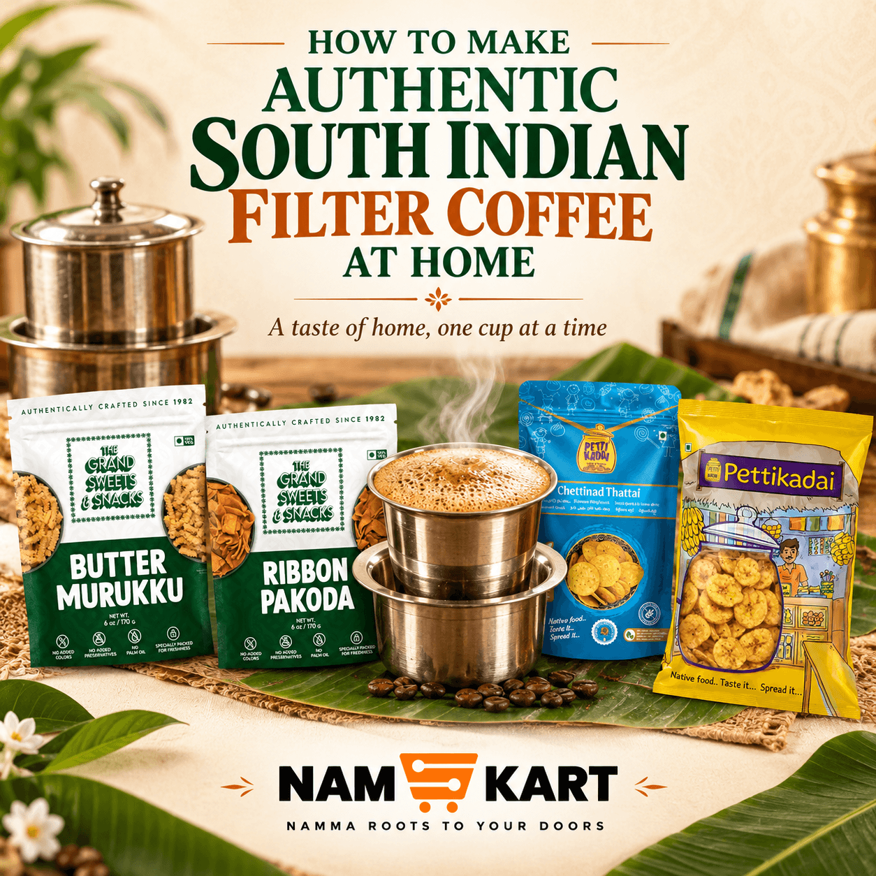 How to Make Authentic South Indian Filter Coffee at Home