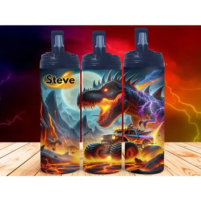 Dino Monster Truck Drinkware - Style3