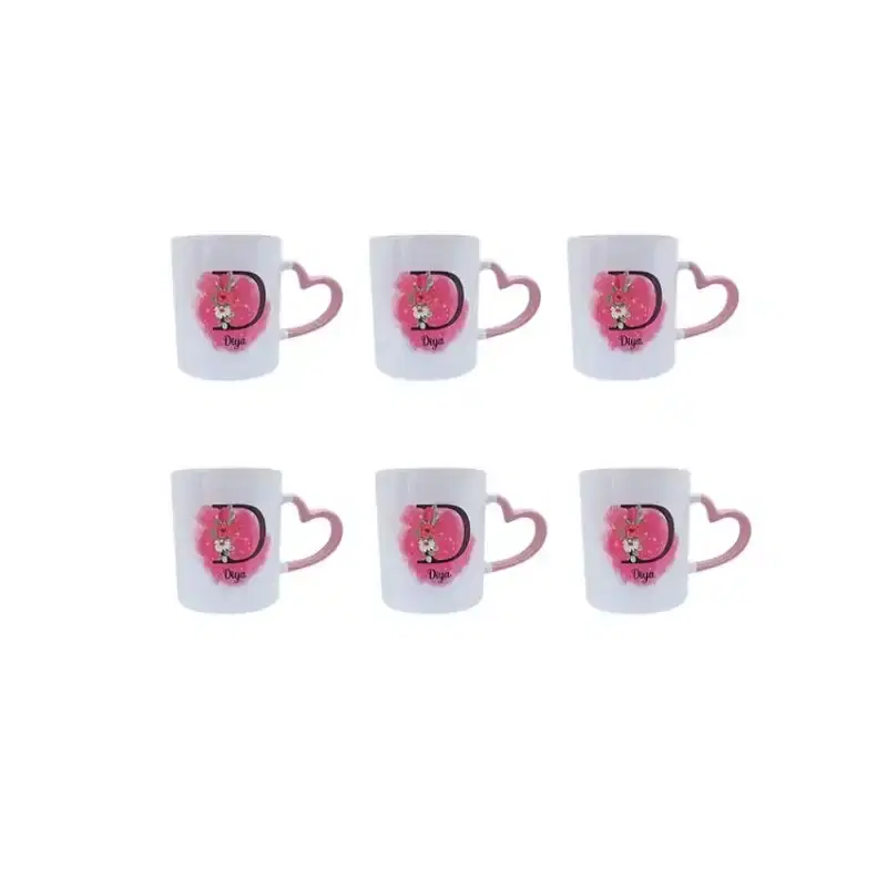 Pink Perfection Mug - Set of 6