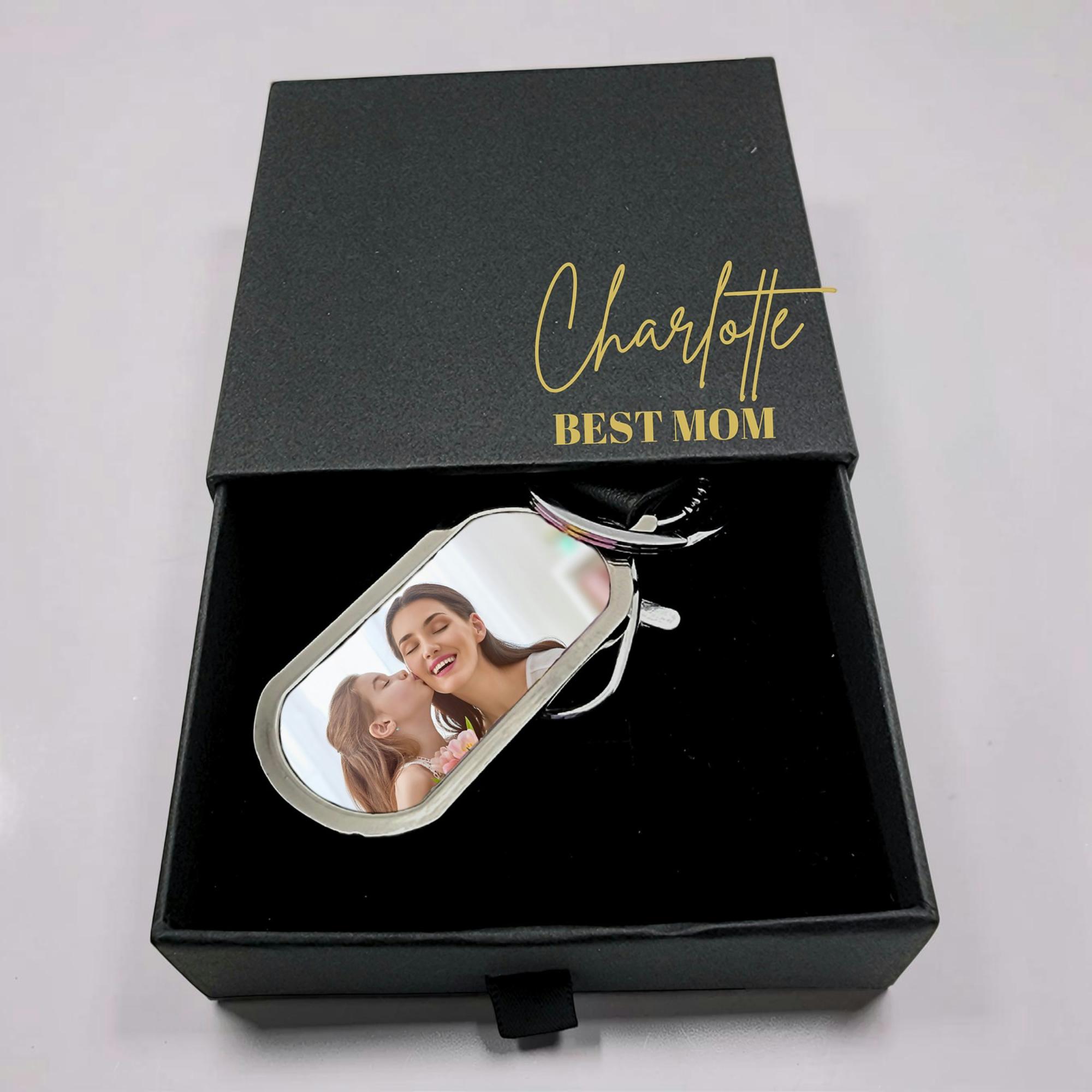Mom s Memory Mate Photo Keychain