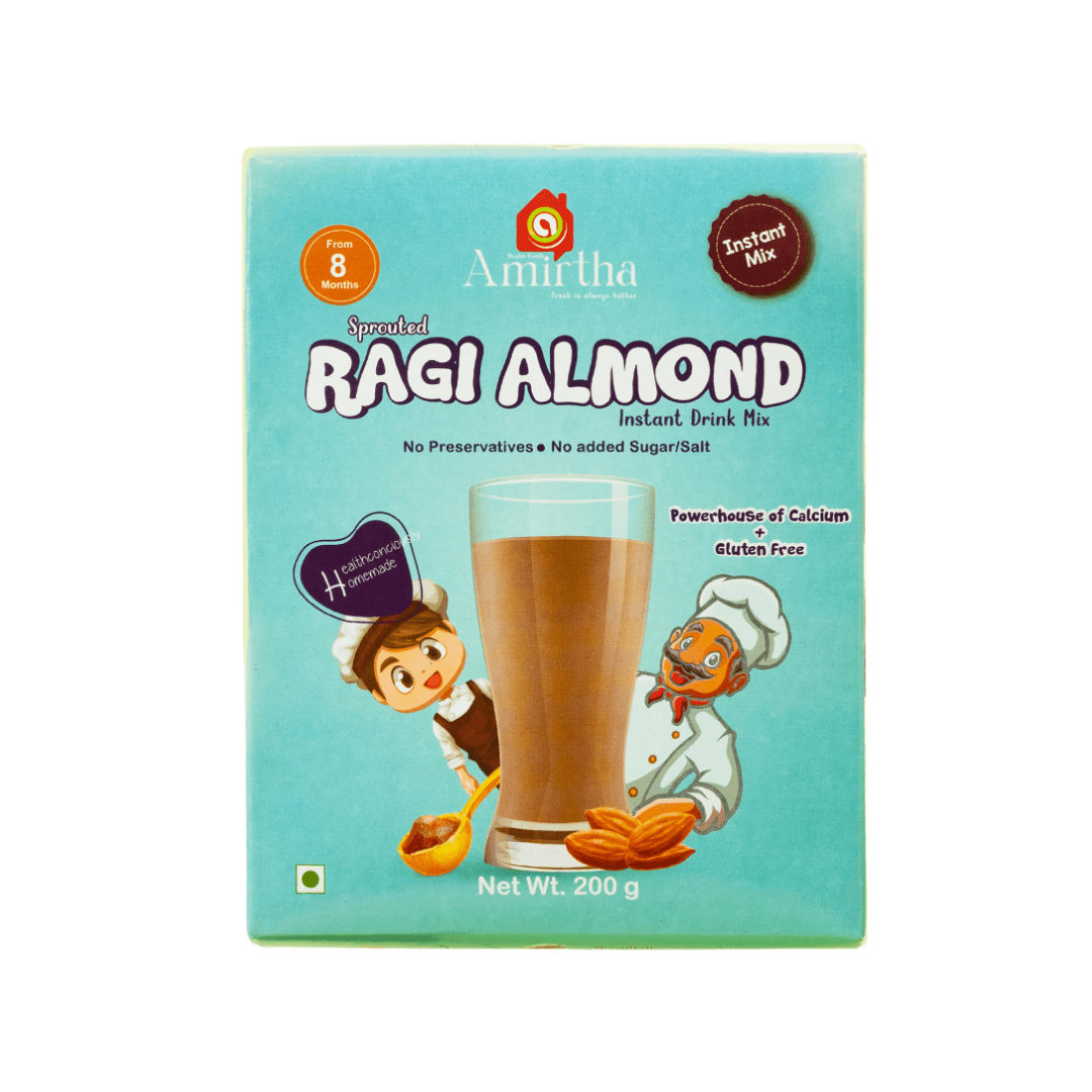 Sprouted Ragi Almond - Instant Drink Mix 200g