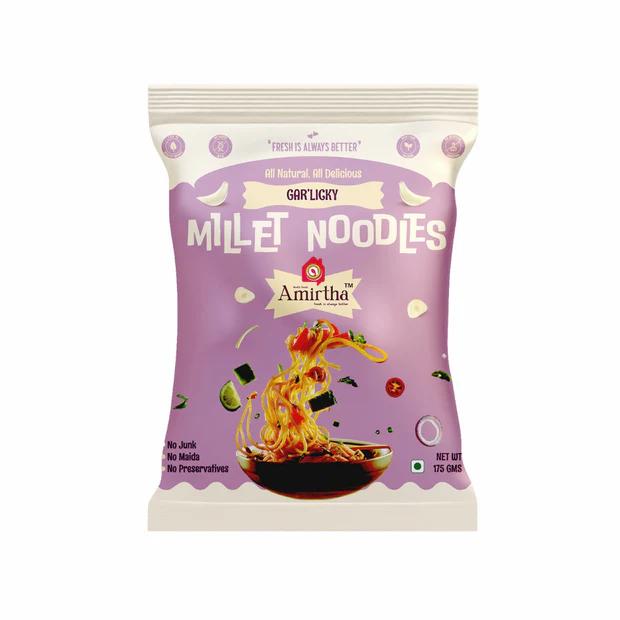 Millet Noodles - Garlicky 175g
