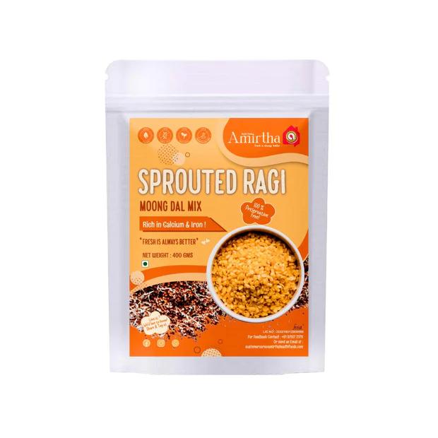 Sprouted Ragi Moong Dal Mix- 400g