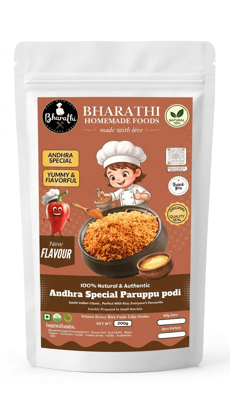 Andhra Special Paruppu Podi
