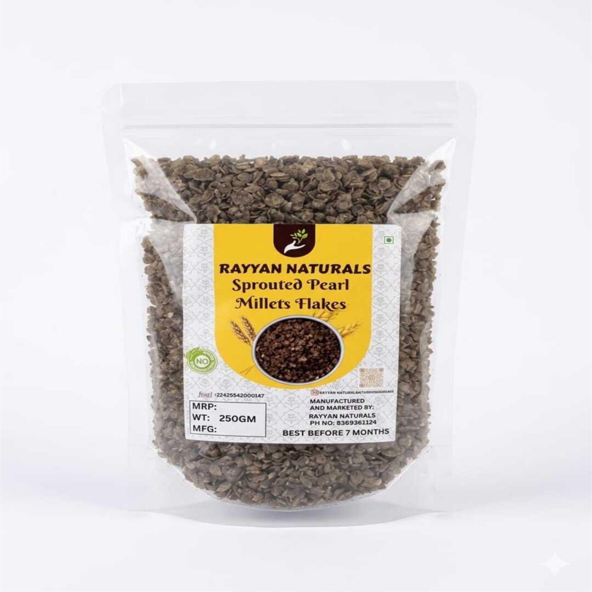 Sprouted Pearl Millet Flakes 250g 