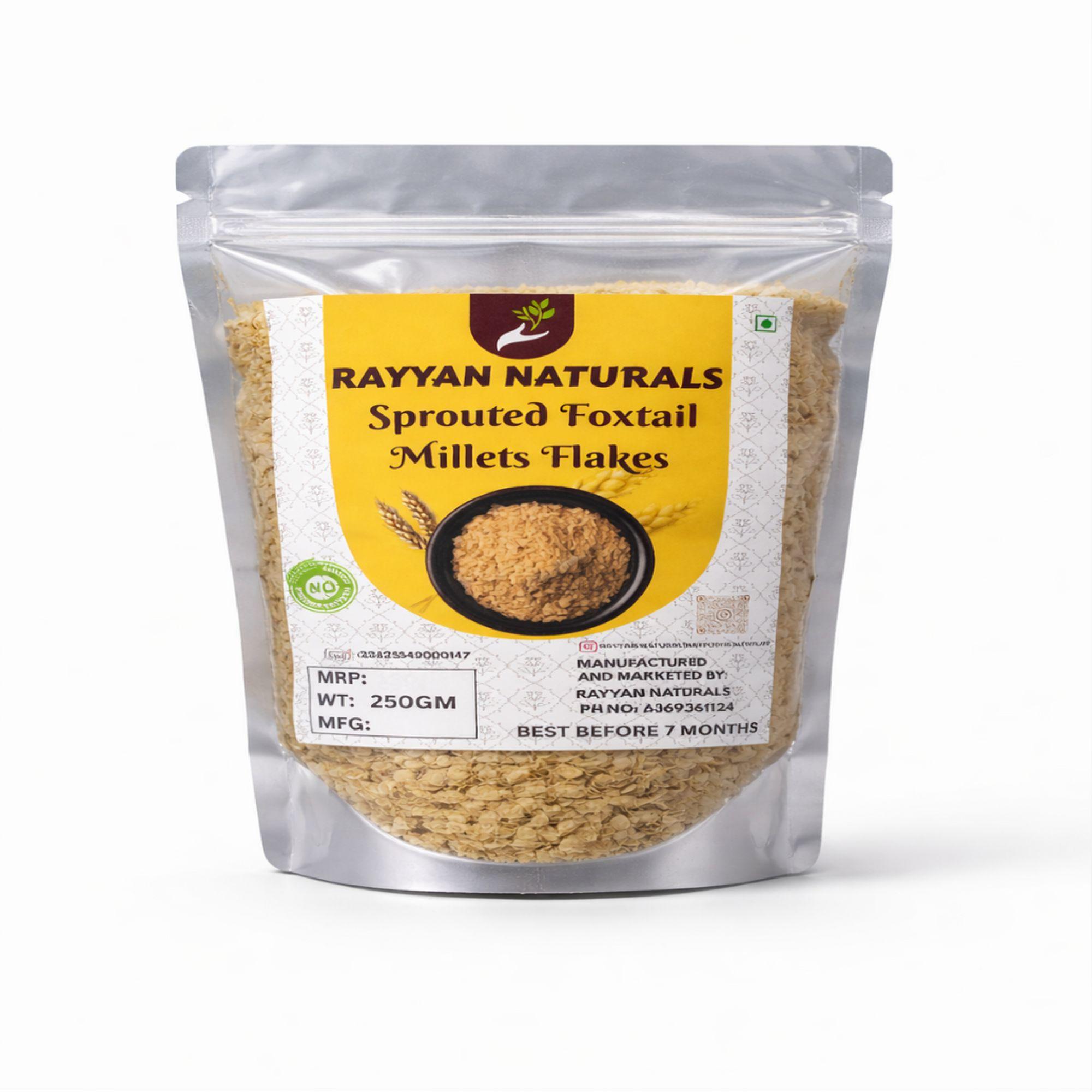 Sprouted Foxtail Millets Flakes