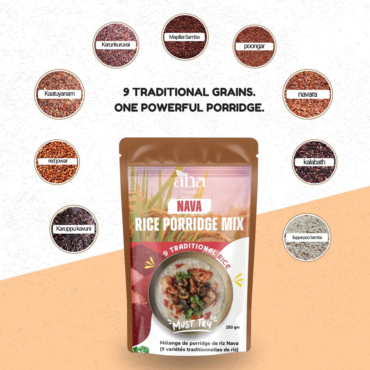 Nava Rice Porridge Mix - 250g