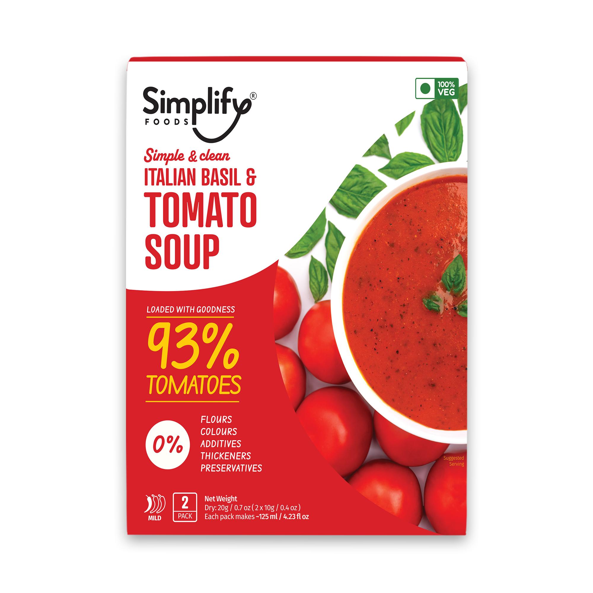 Italian Basil & Tomato Soup