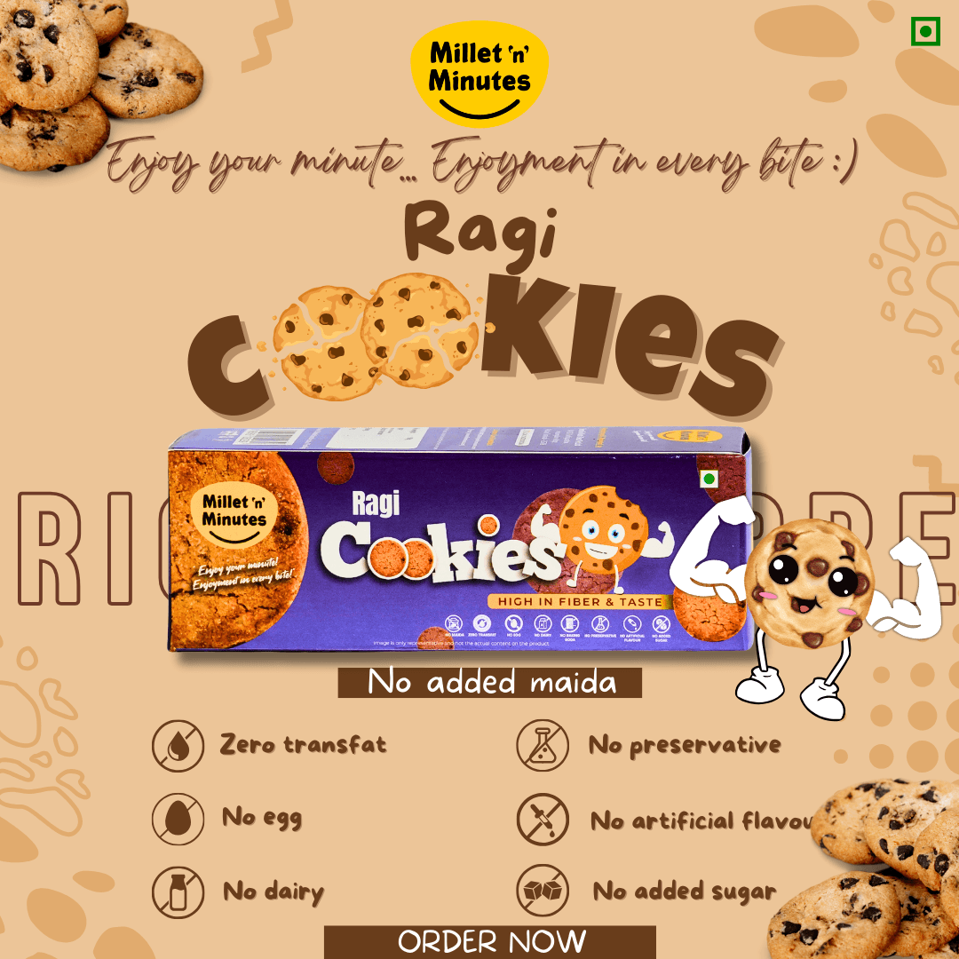 Finger Millet Cookies 