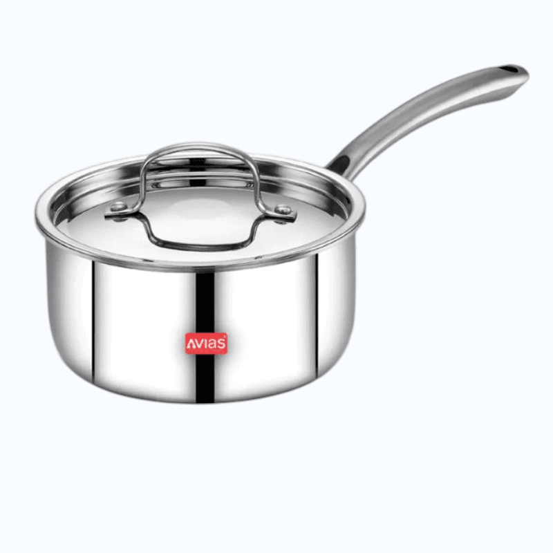 Stainless Steel Triply Saucepan 