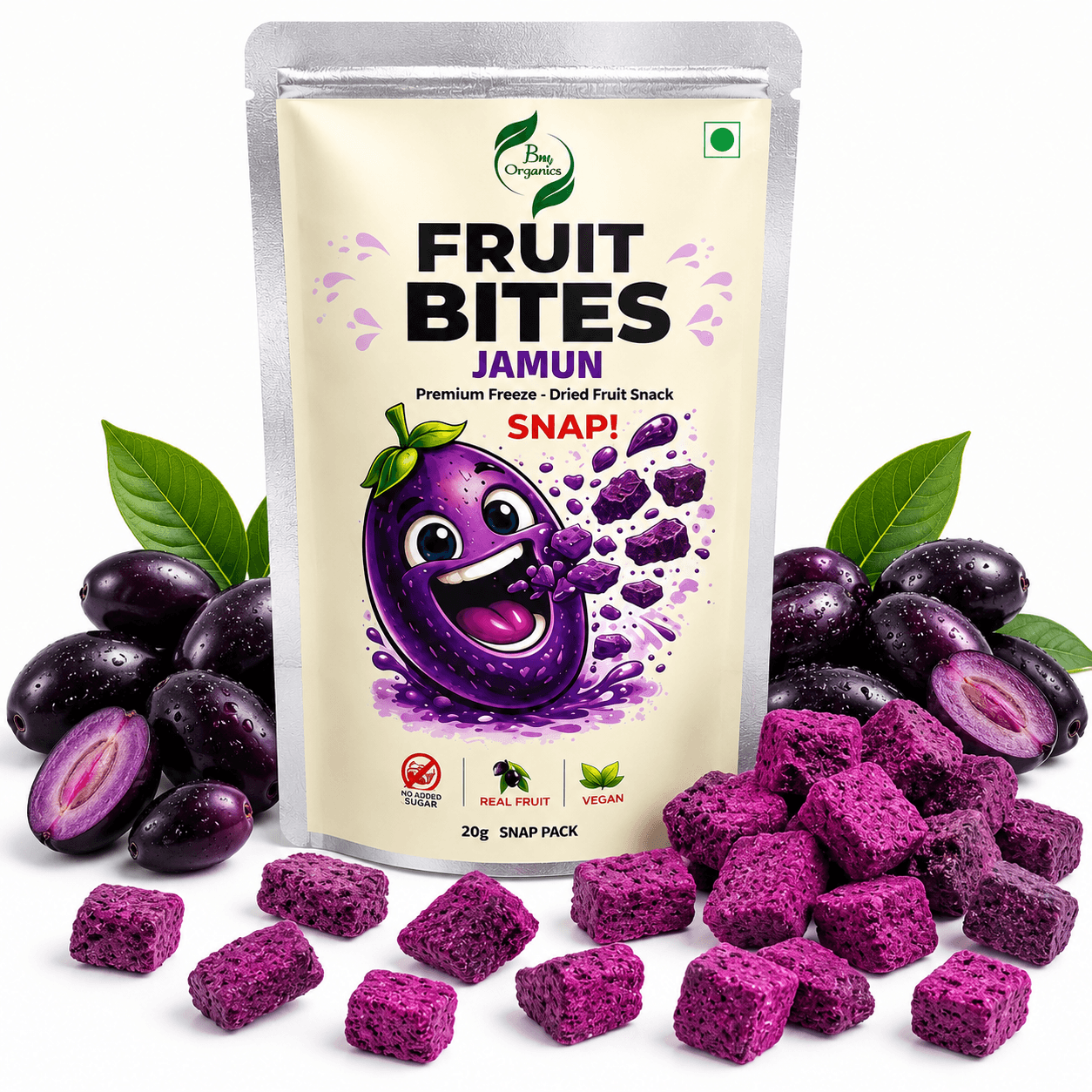 Freeze-Dried Jamun Bites