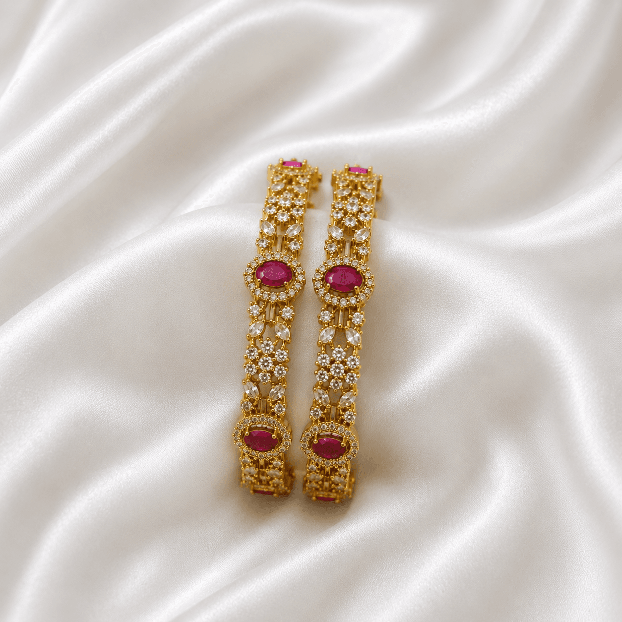 Ruby Radiance Bangle