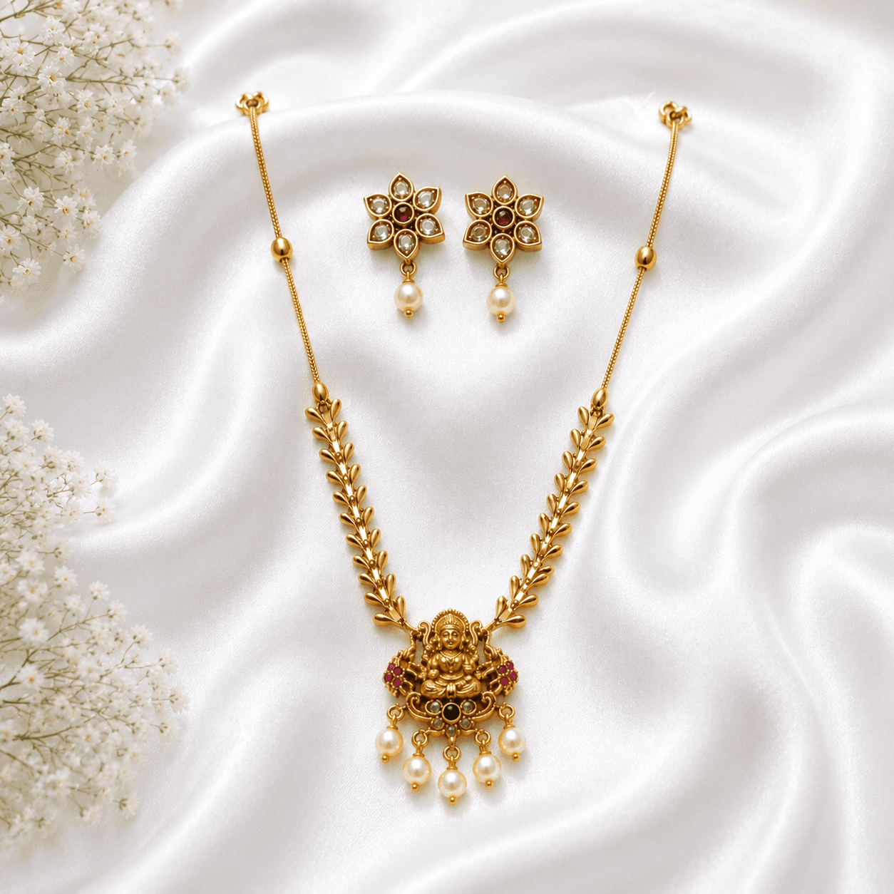 Lakshmi Radiance Kids Necklace Set 