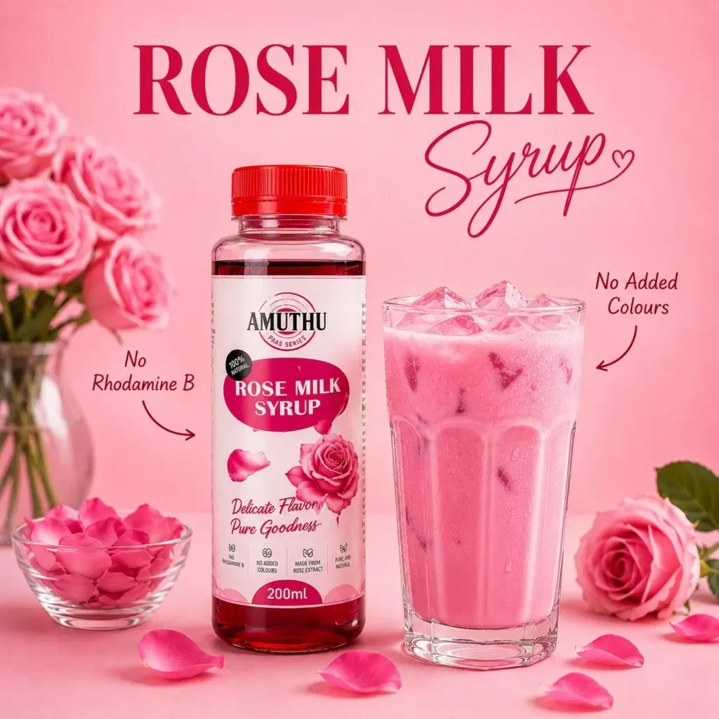 Rose Milk Syrup