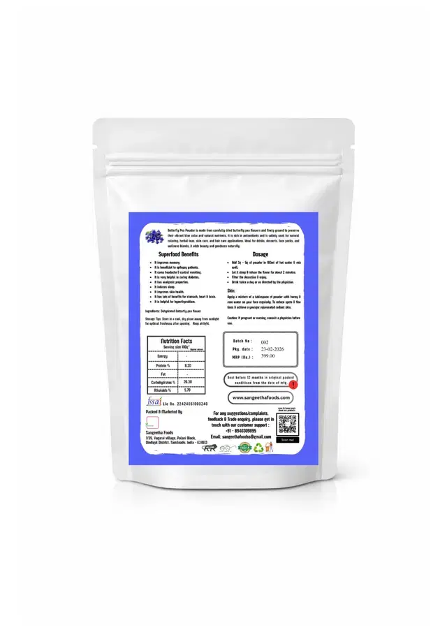  Butterfy pea powder