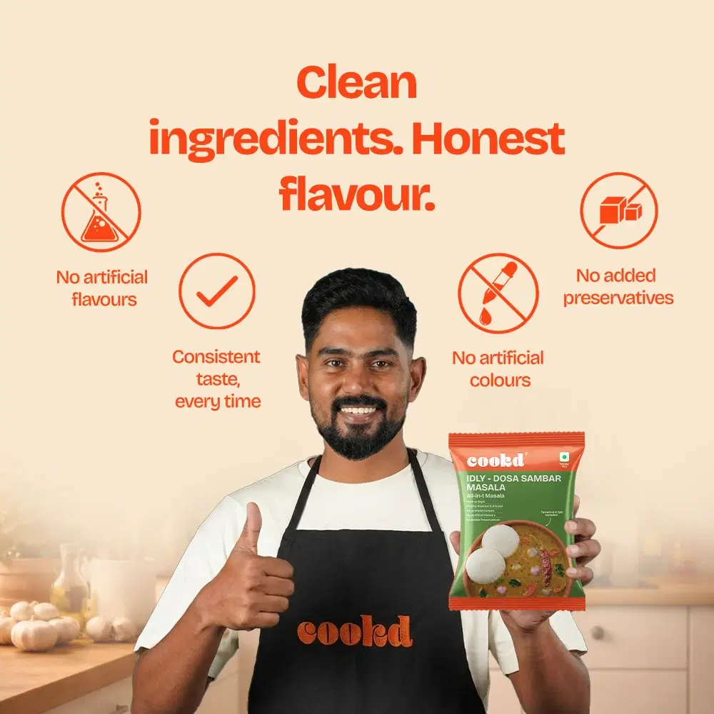 Idli Dosa Sambhar Masala 