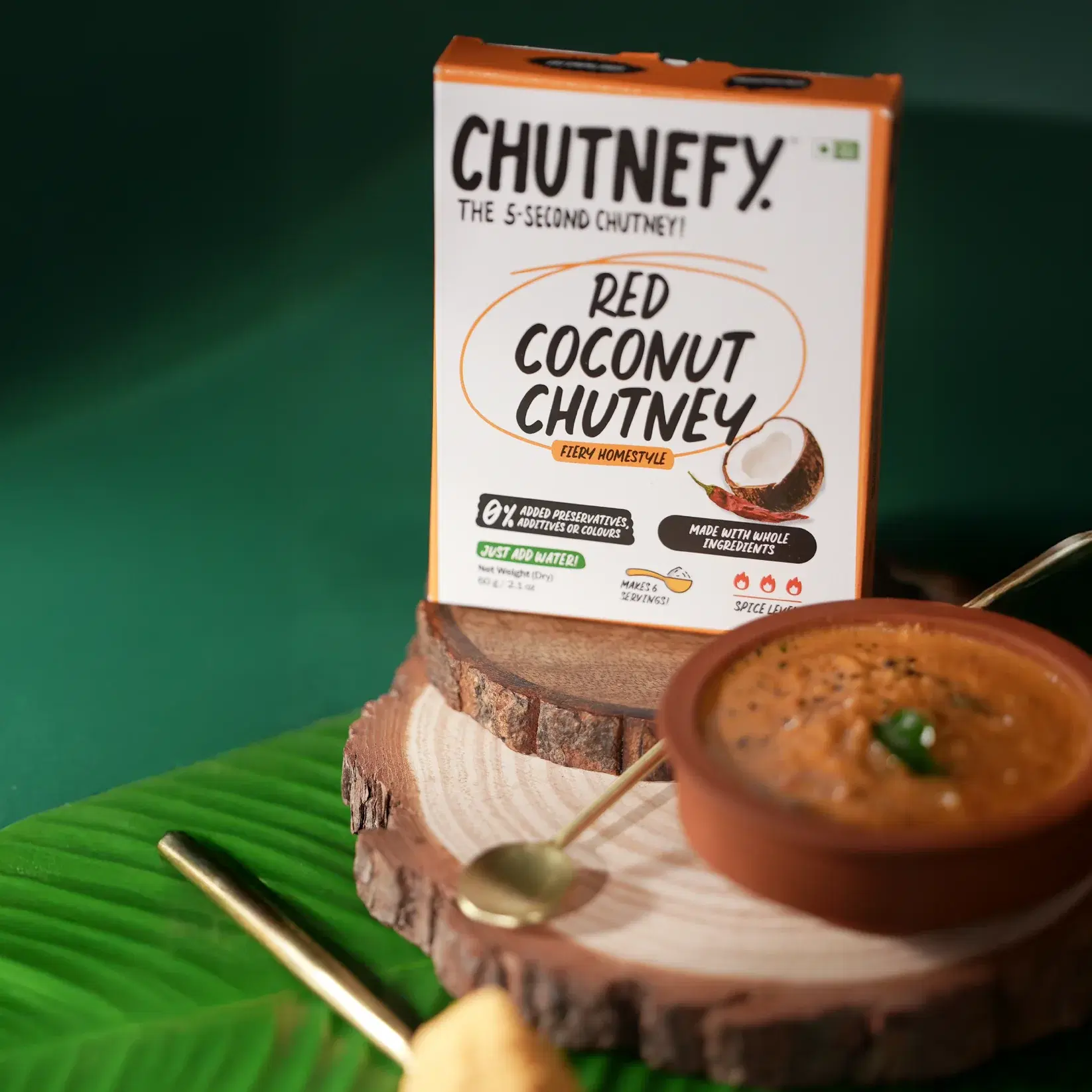 Red Coconut Chutney
