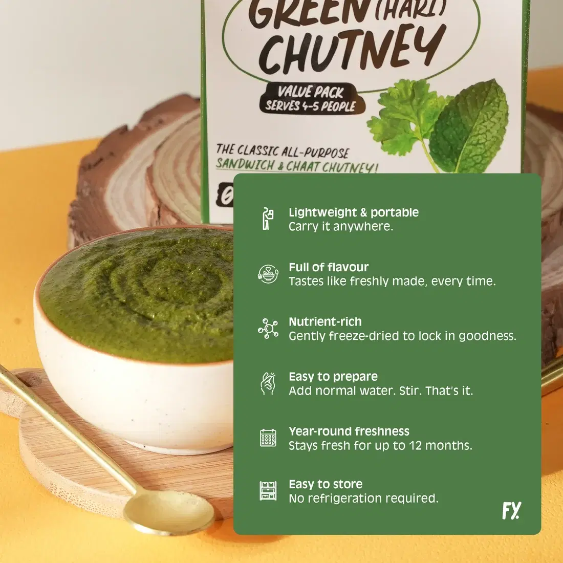 Mint Green Hari Chutney