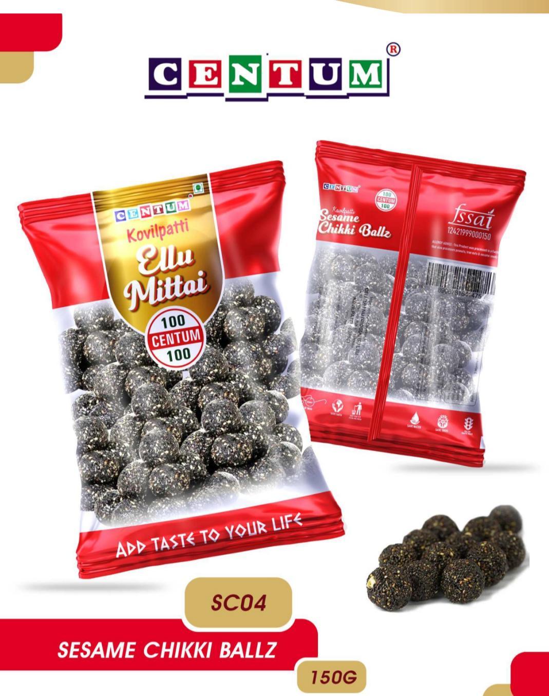Authentic Kovilpatti Sesame Chikki Balls | Traditional Indian Til Sweet | Crunchy Sesame Jaggery Snack