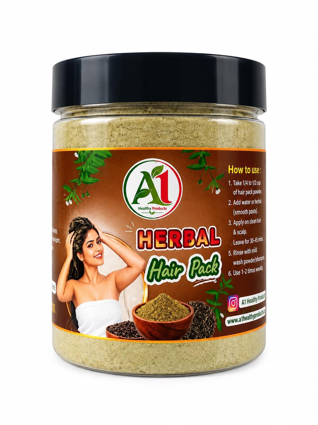 A1 Herbal Hair Pack
