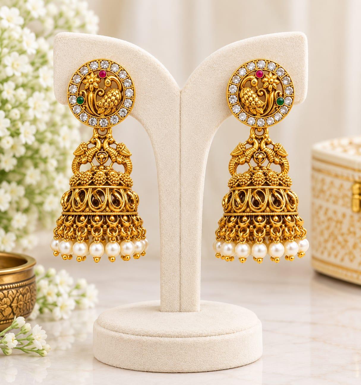 bridal jhumka