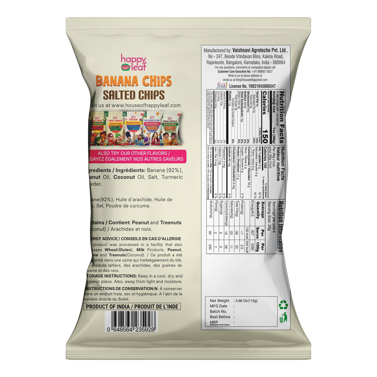  Salted  Banana Chips
