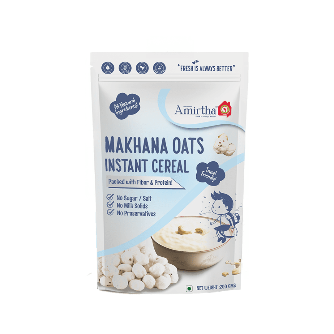 Makhana Oats - Instant Cereal 200g Makhana Oats - Instant Cereal 200g