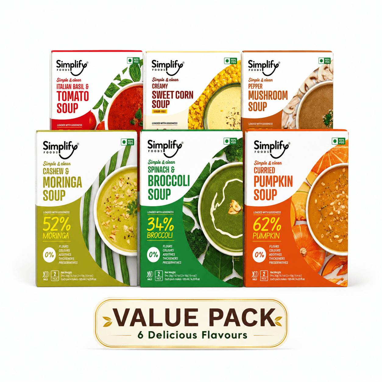 Simplify Soup - Variety pack Simplify Soup - Variety pack