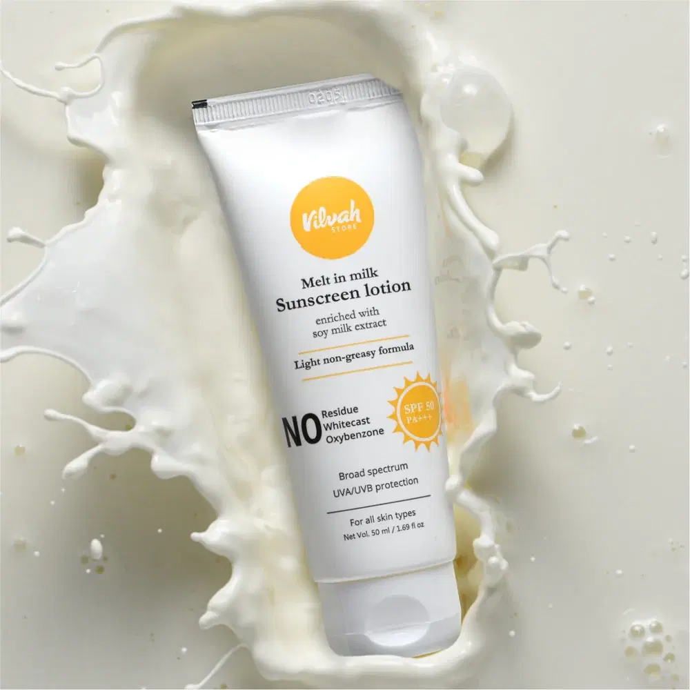 Melt-in-Milk Sunscreen SPF 50 Melt-in-Milk Sunscreen SPF 50