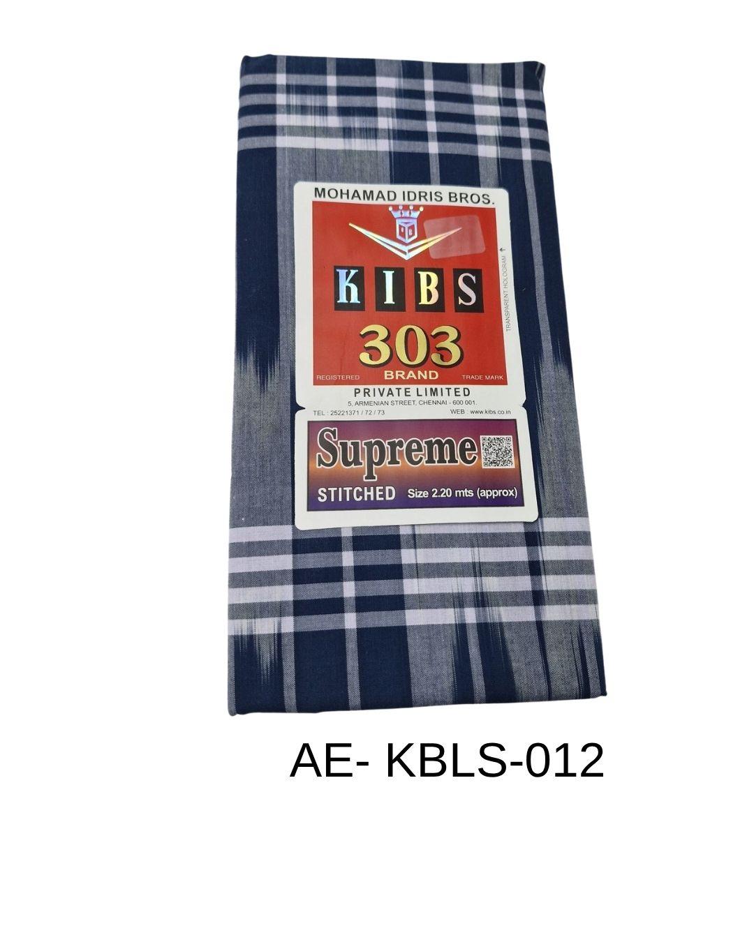 Kibs 303 Supreme Lungi - Stitched - Style No 012 Kibs 303 Supreme Lungi - Stitched - Style No 012