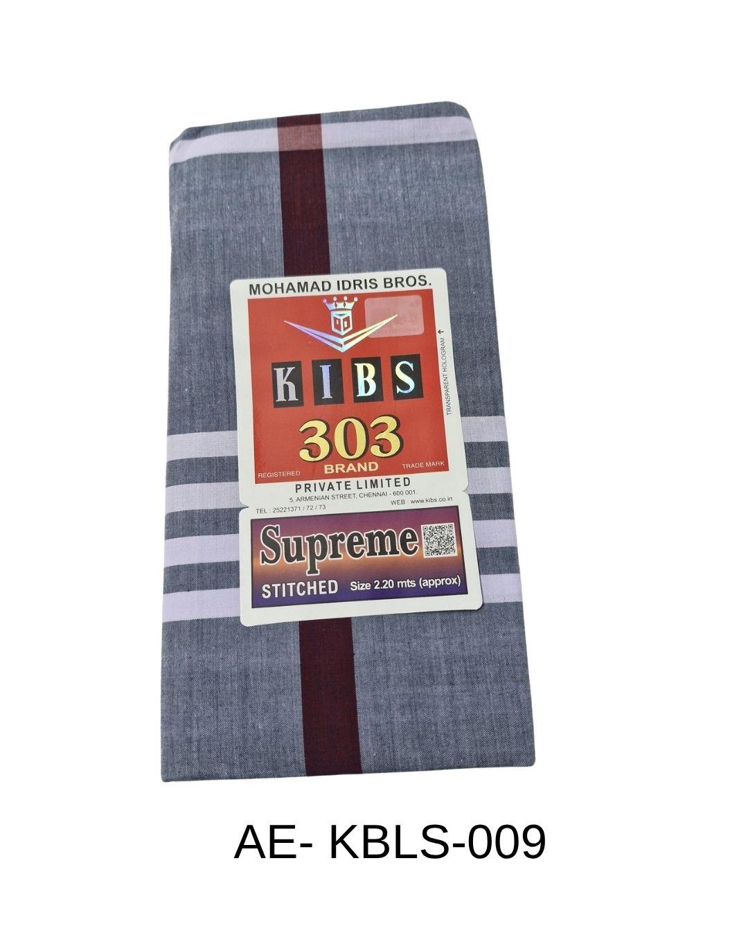 Kibs 303 Supreme Lungi - Stitched - Style No 009 Kibs 303 Supreme Lungi - Stitched - Style No 009