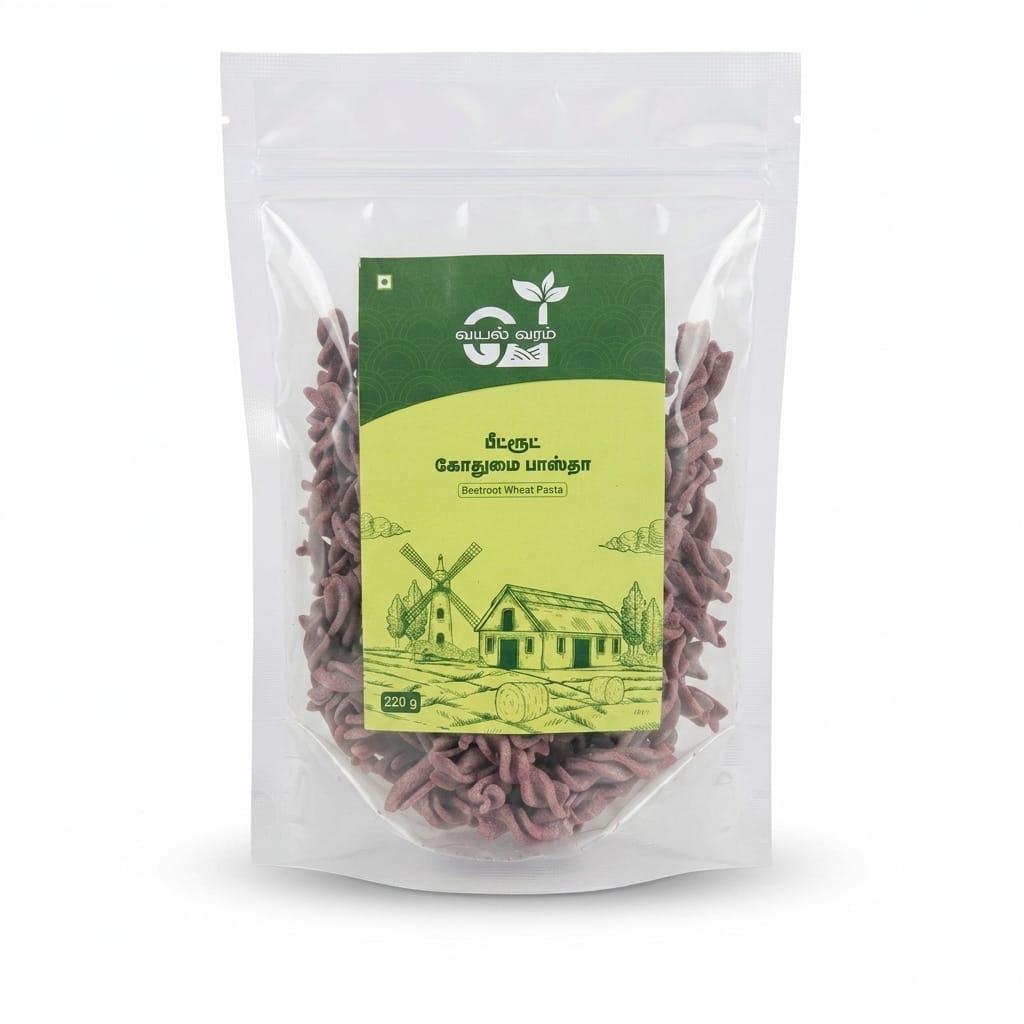 Beetroot Wheat Pasta 220g Beetroot Wheat Pasta 220g
