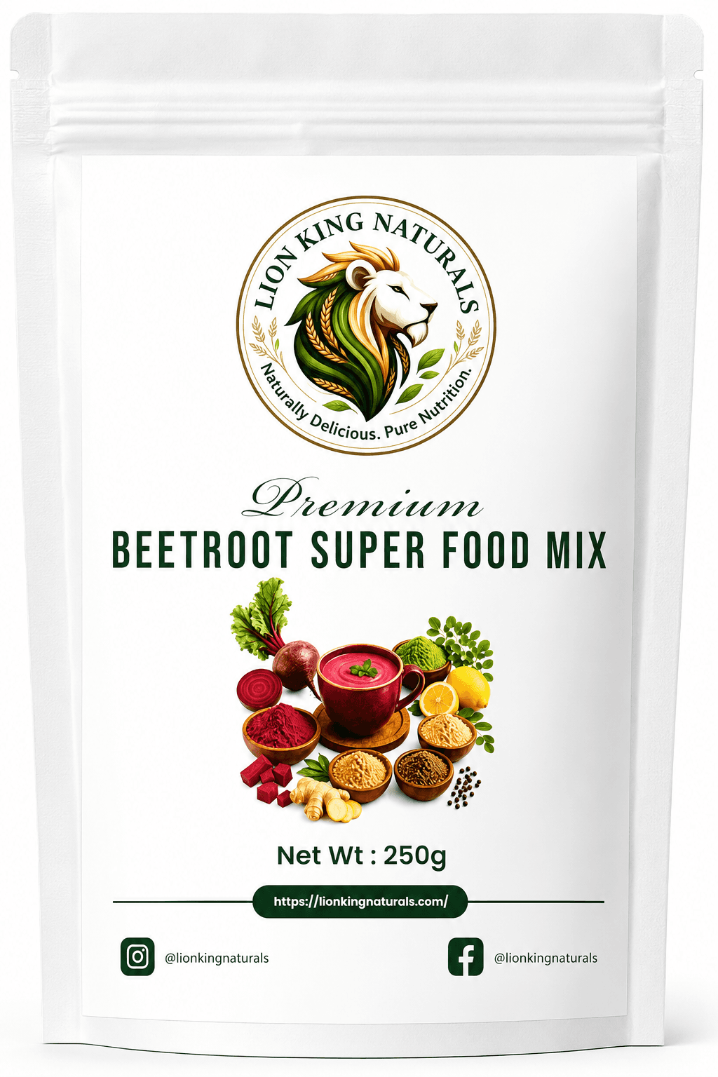PREMIUM BEETROOT SUPER FOOD MIX - 250 GRM PREMIUM BEETROOT SUPER FOOD MIX - 250 GRM